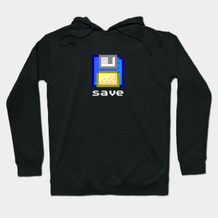 Pixel Floppy Disk Hoodie